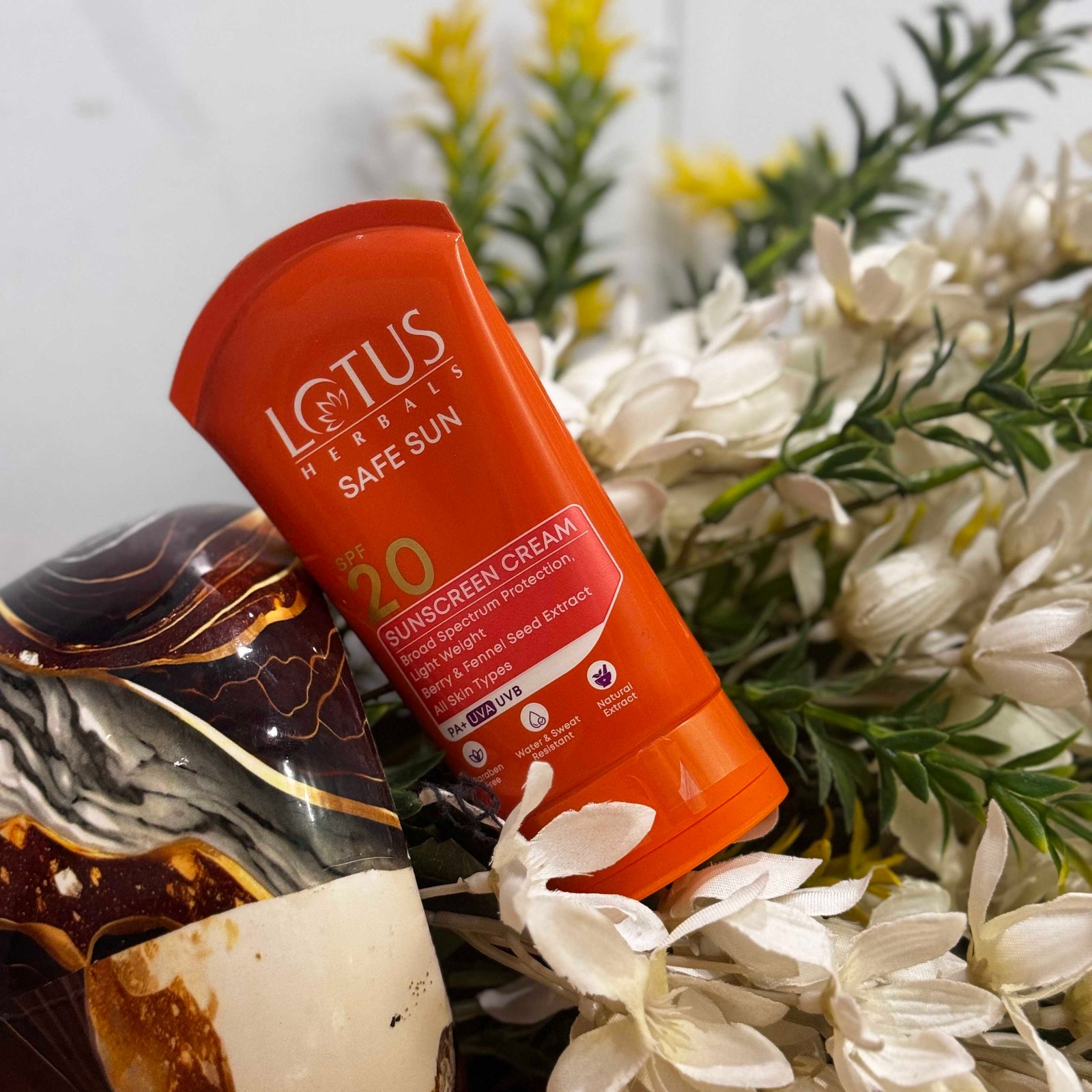 Lotus Herbals Safe Sun Sunscreen Cream SPF 20 PA+ – 50 g
