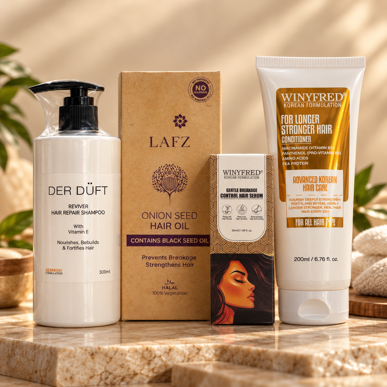 Hair Care Growth Kit combo  for Women – Anti-Dandruff, Nourishing & Hair Repair Care