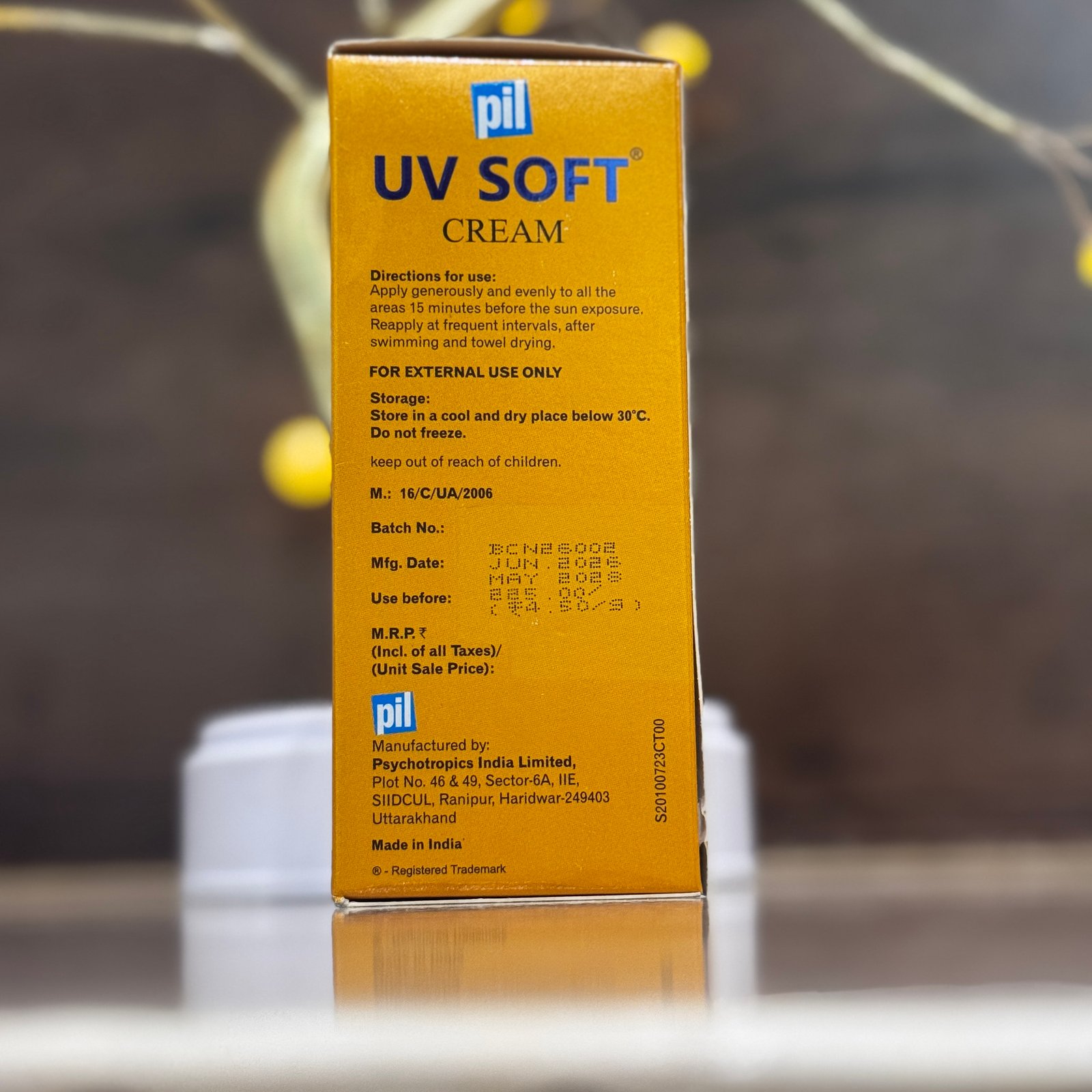PIL UV Soft Cream SPF 30+