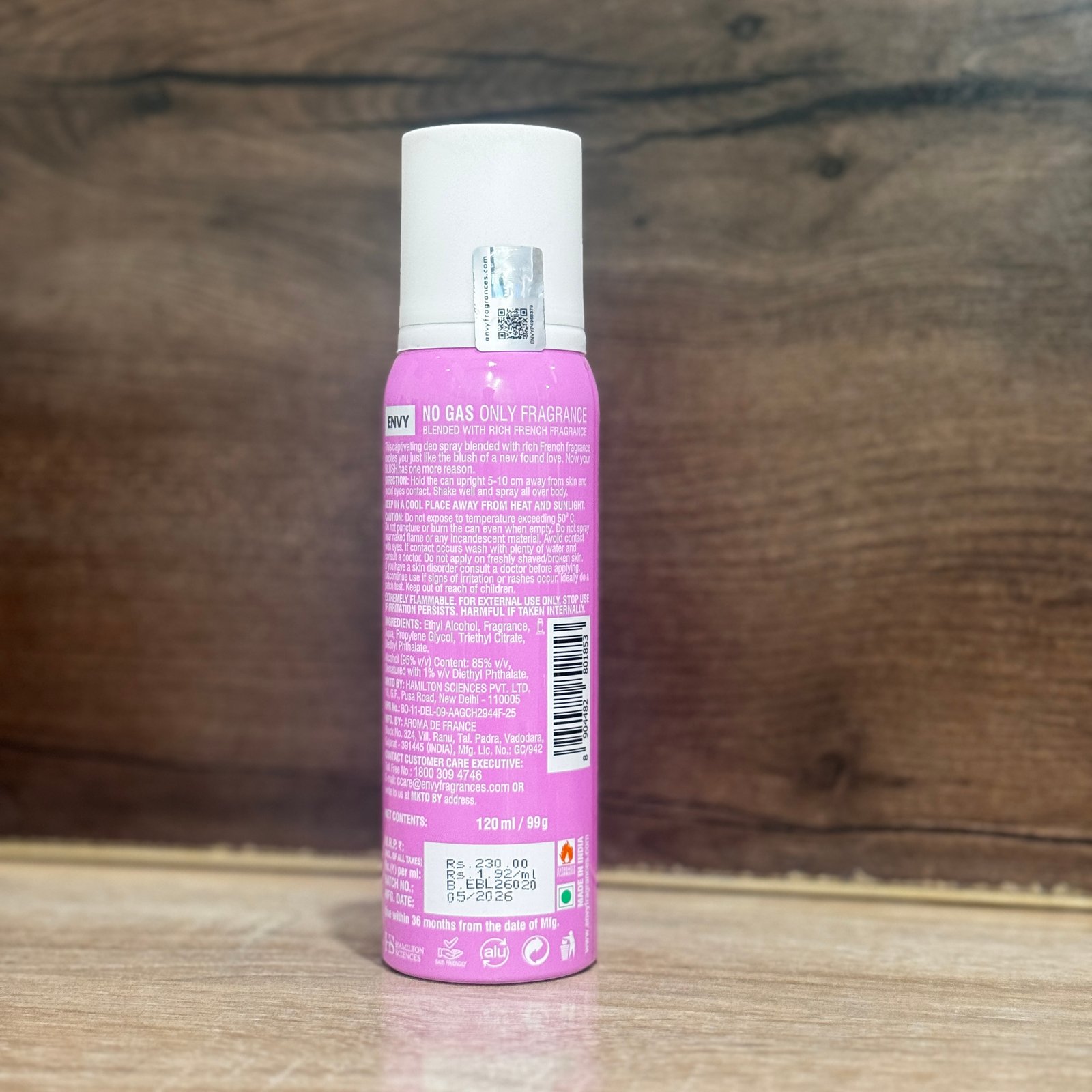 Blush Deodorant For Women - 120ml ENVY