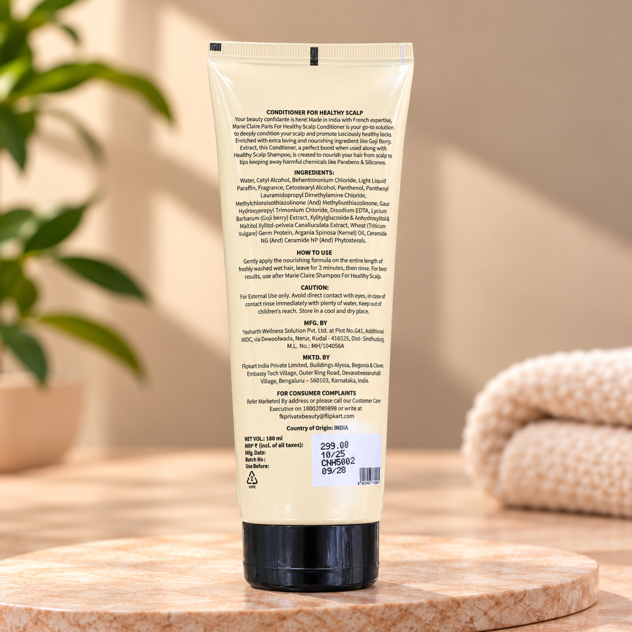 Marie Claire Paris Healthy Scalp Shampoo & Conditioner Combo