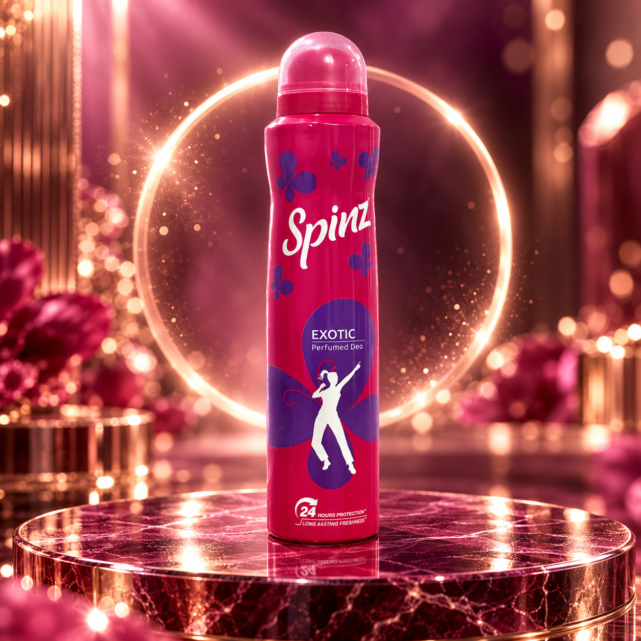 Spinz Enchante Perfumed Deo for Women| 24Hr Protection|150ml