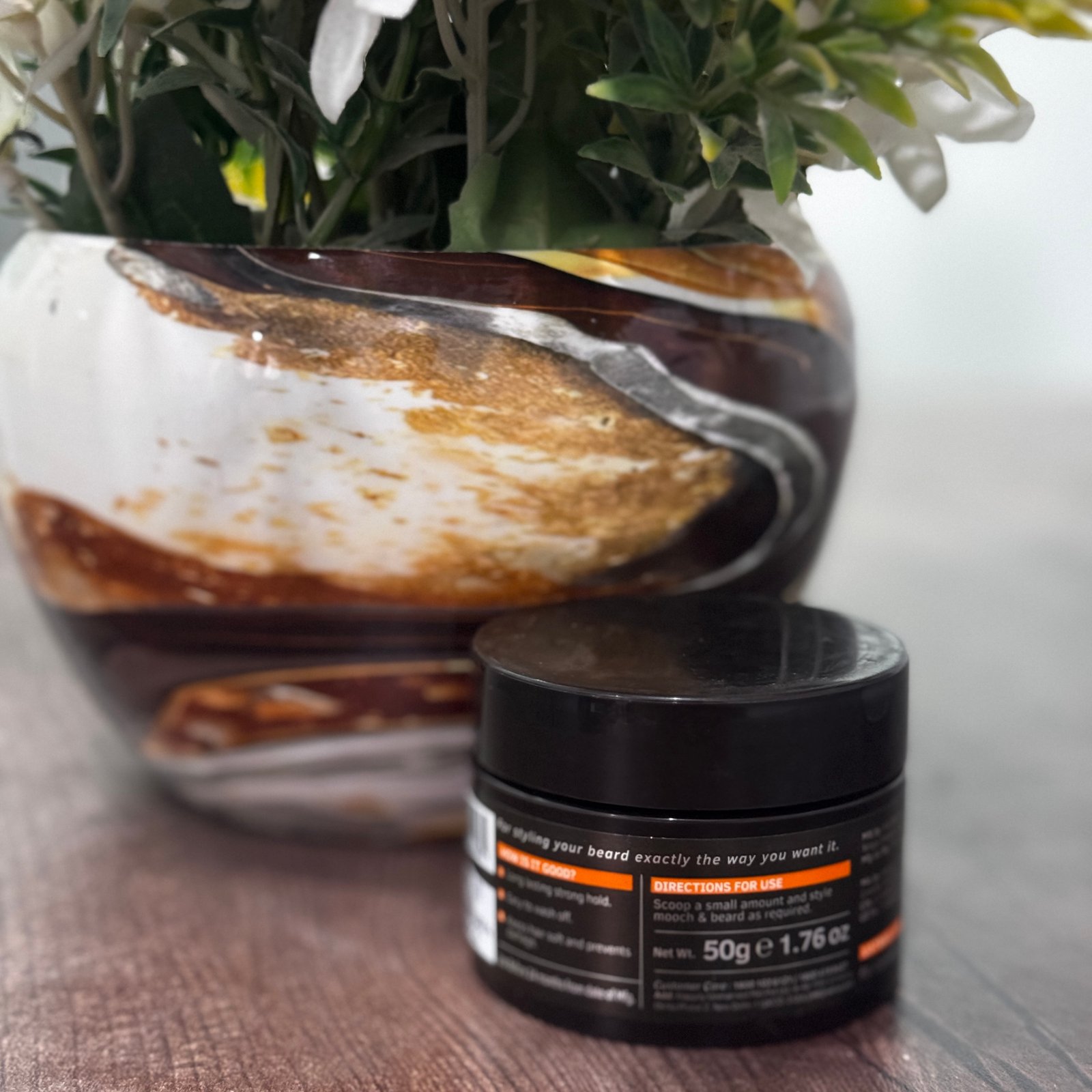 Ustraa Beard & Mooch Wax – Strong Hold