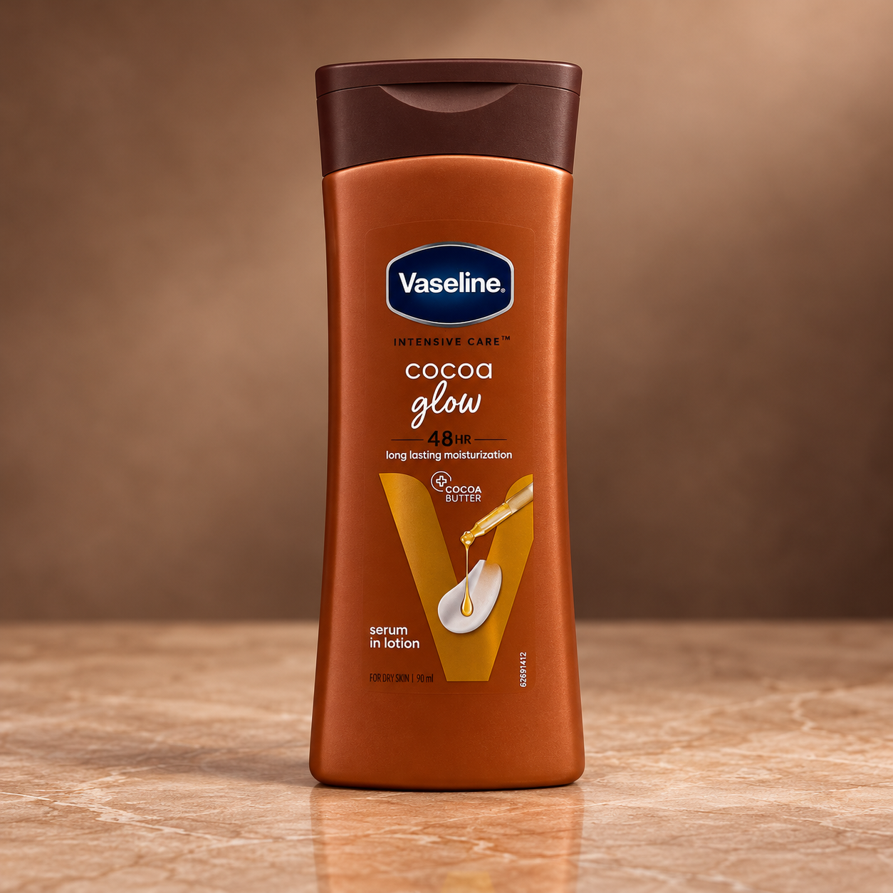 Vaseline Total Moisture Cocoa Glow Body Lotion 90 ml