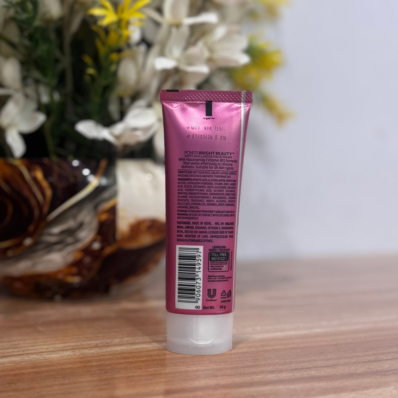 POND'S Bright Beauty Spot Less Fairness Face Wash|| Removes Dead Skin And Dark Spots|| 50 g