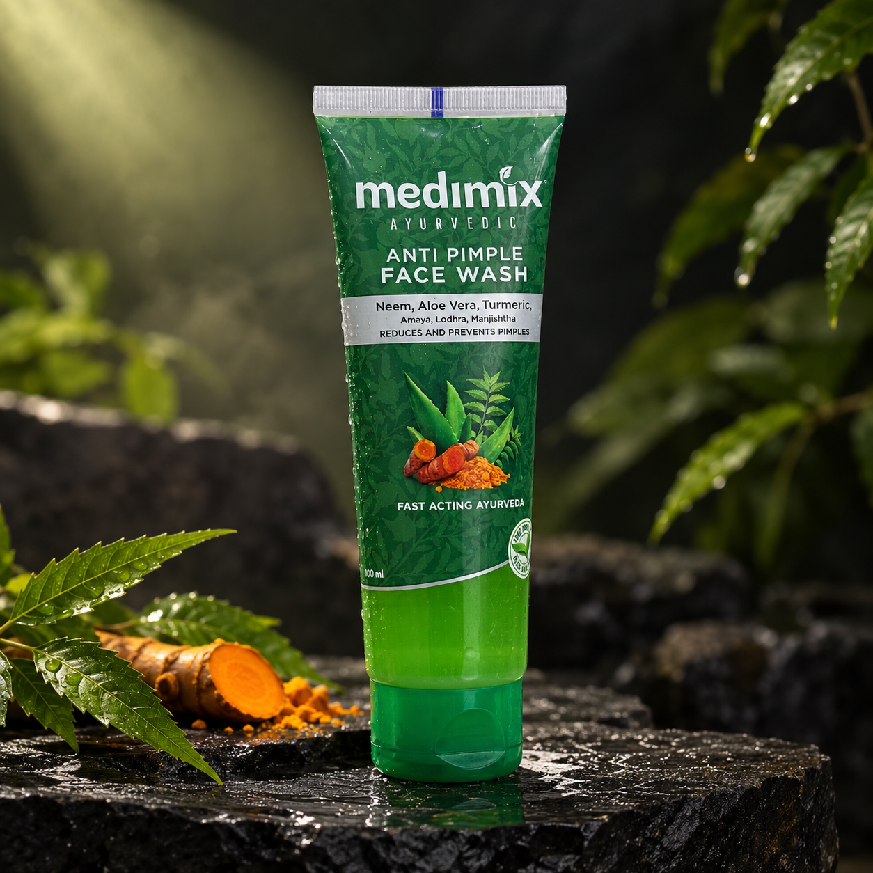 Medimix Ayurvedic Anti Pimple Face Wash, 100ml