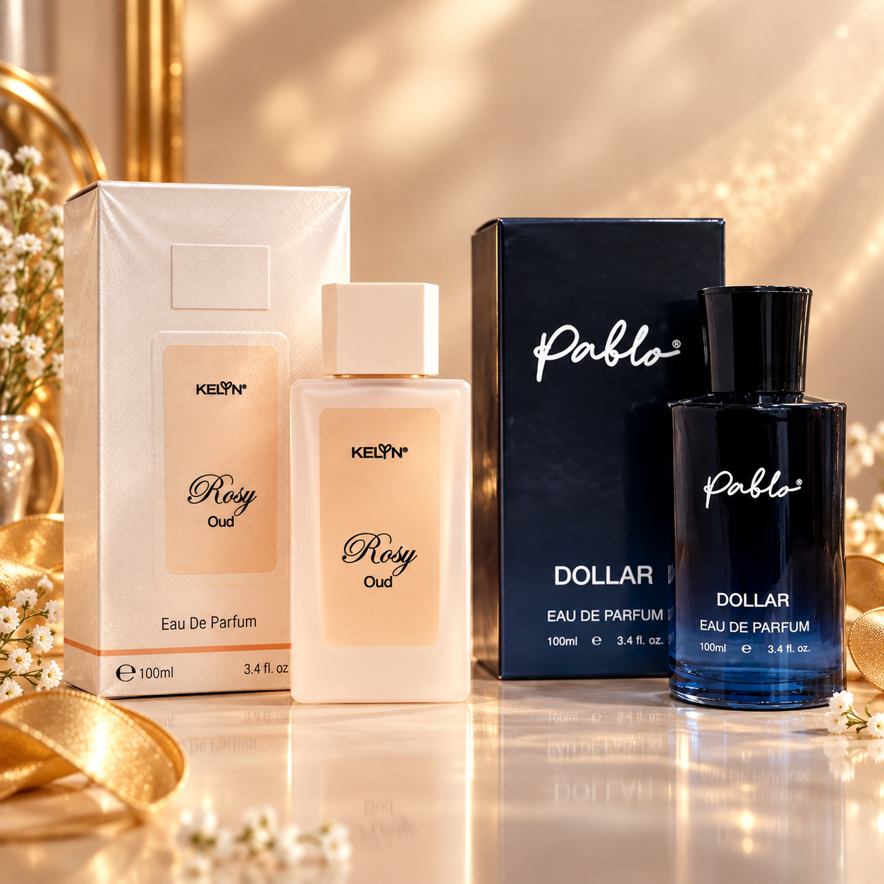 KELYN Rosy Oud & Pablo Dollar Couple Combo