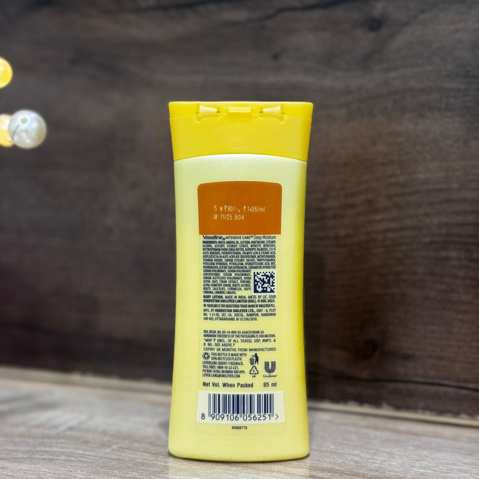 Vaseline Intensive Care Deep Moisture Body Lotion 85 ml