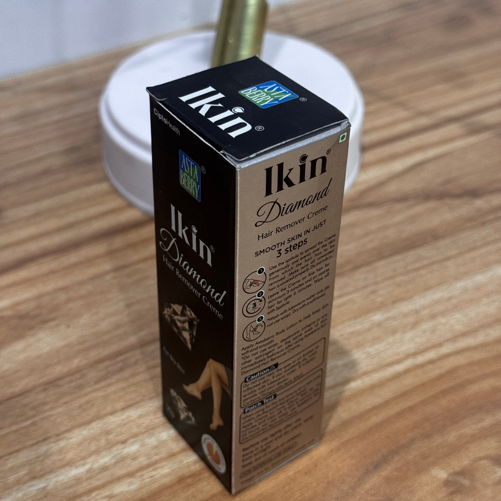 Ikin Diamond Hair Remover Cream – 30 g, Pack of 3 combo