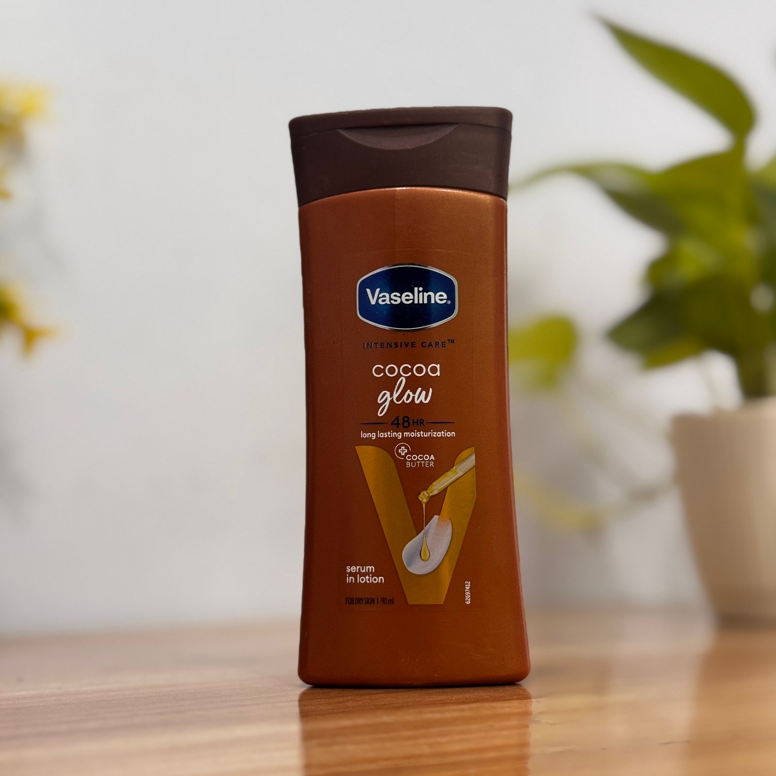 Vaseline Total Moisture Cocoa Glow Body Lotion 90 ml
