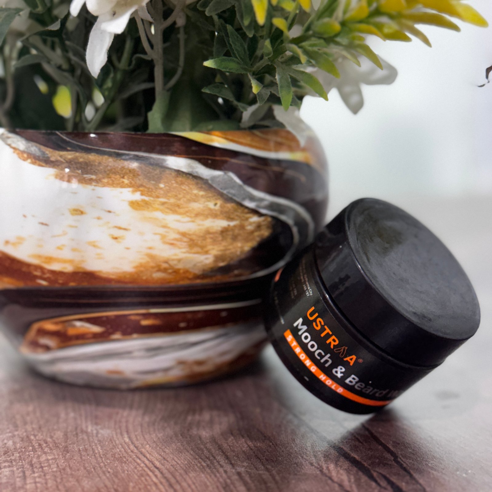 Ustraa Beard & Mooch Wax – Strong Hold