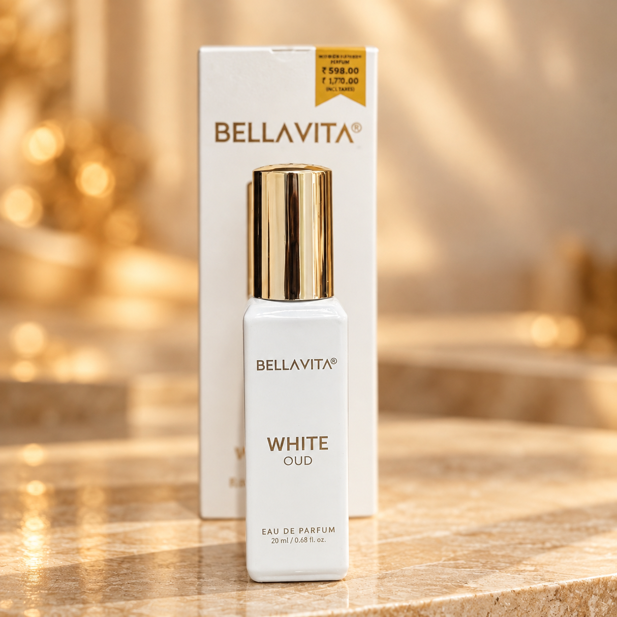 Bella-Vita White Oud Unisex Perfume - 20 ml