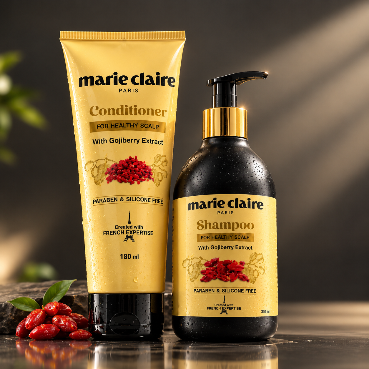 Marie Claire Paris Healthy Scalp Shampoo & Conditioner Combo