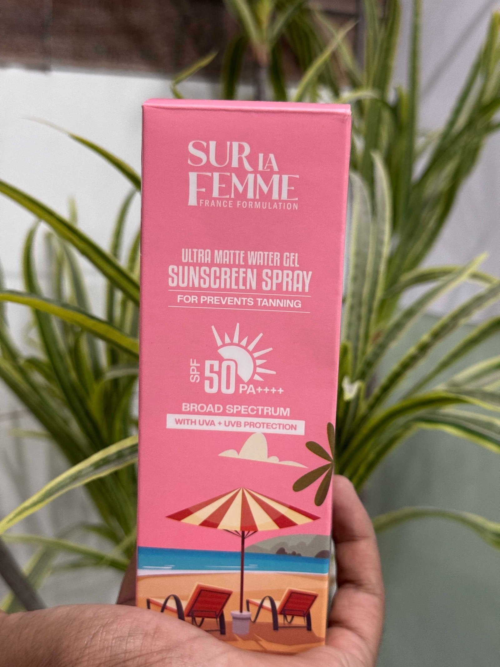 SUR LA FEMME Cool Burst UV Sunscreen Spray SPF 50 PA++++