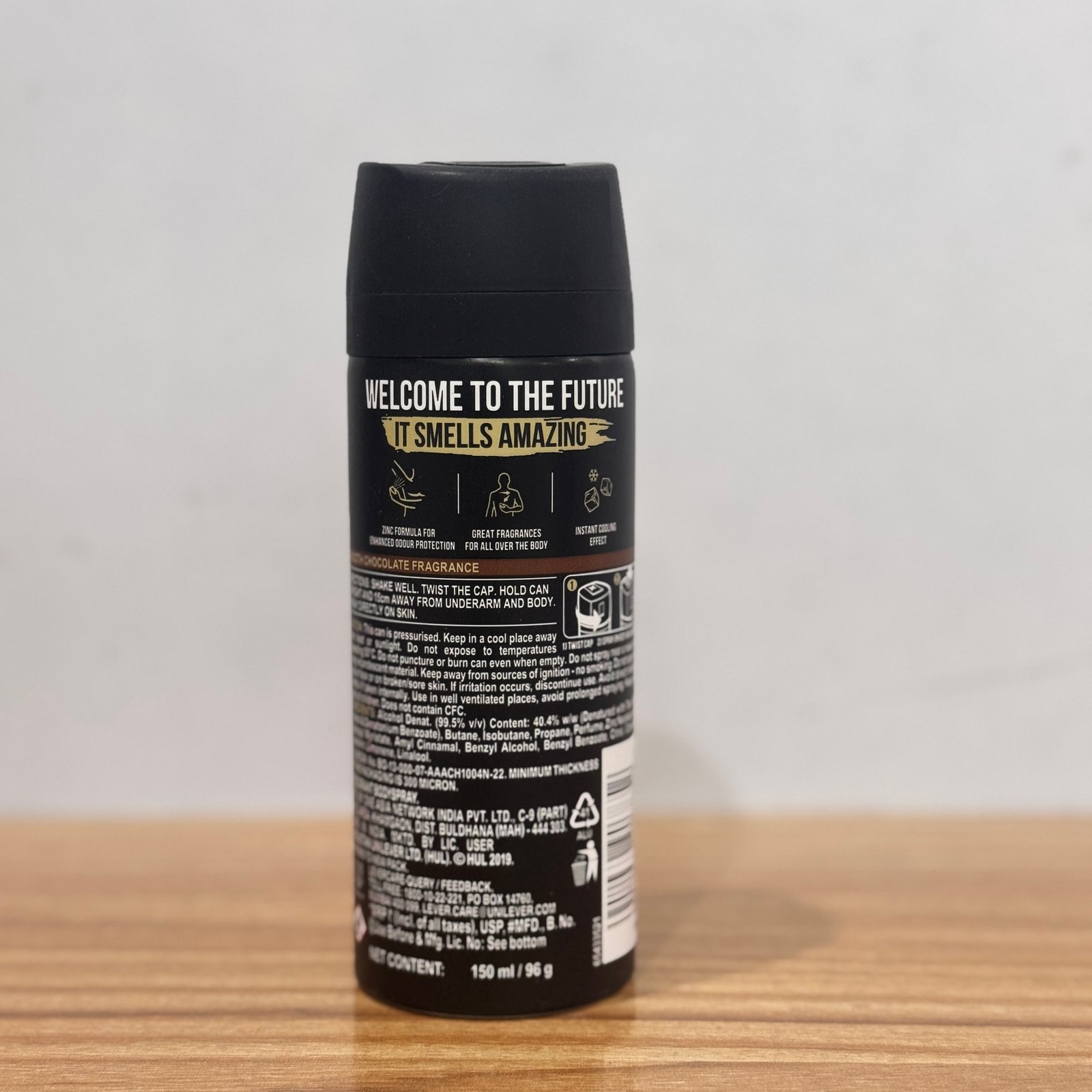 Axe Dark Temptation Long Lasting Deodorant Bodyspray for Men 150 ml