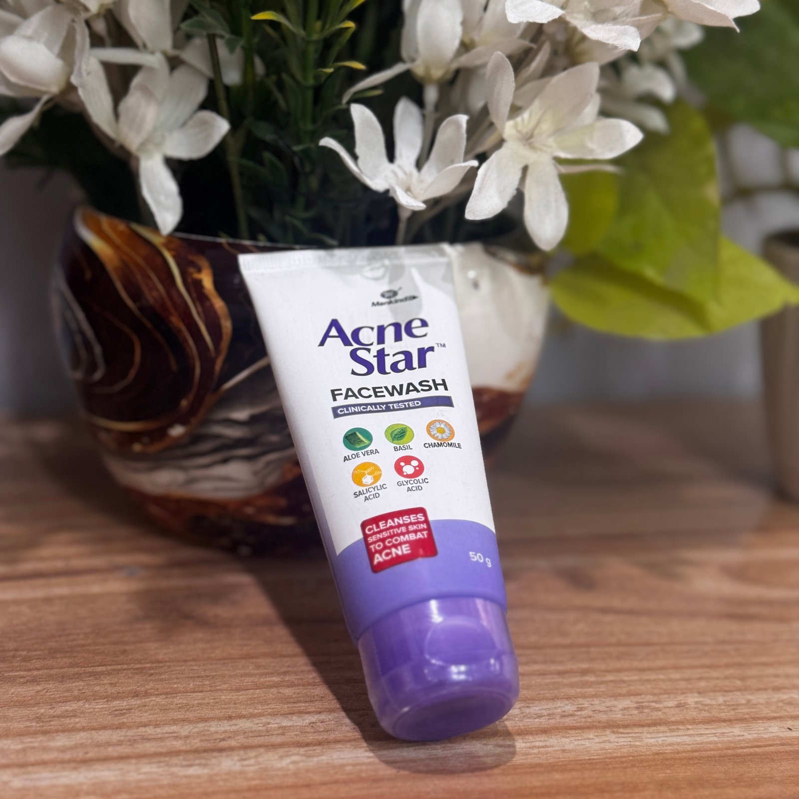 Acnestar - Tube of 50g Facewash