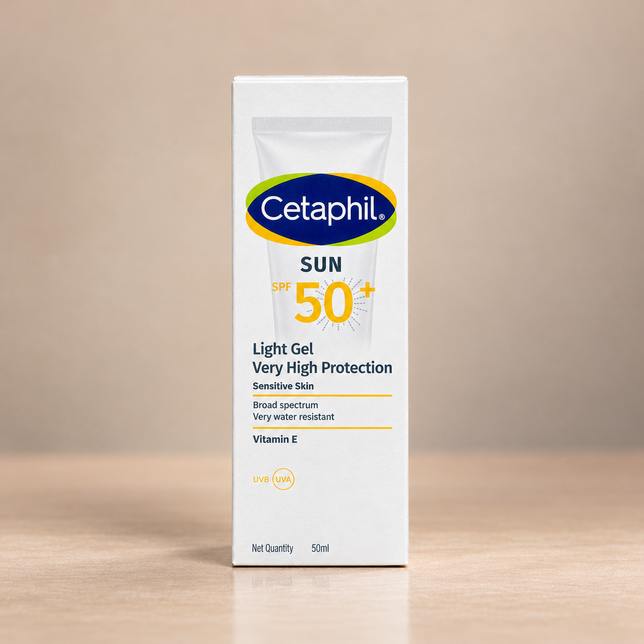 Cetaphil Sun SPF 50 Sunscreen Light Gel 50 ml – Very High Protection