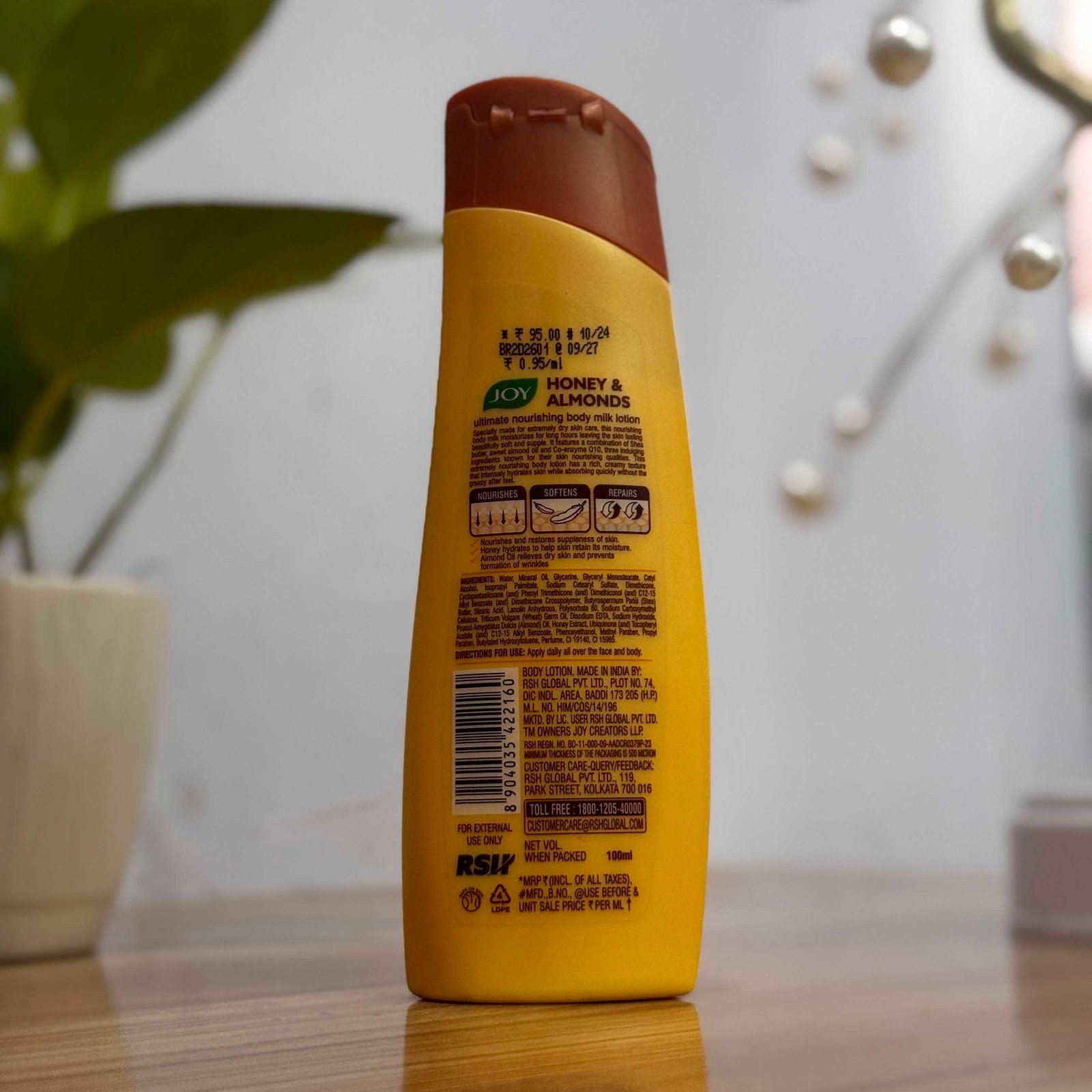 JOY Honey and Almonds Advanced Nourishing Body Lotion – 100 ml