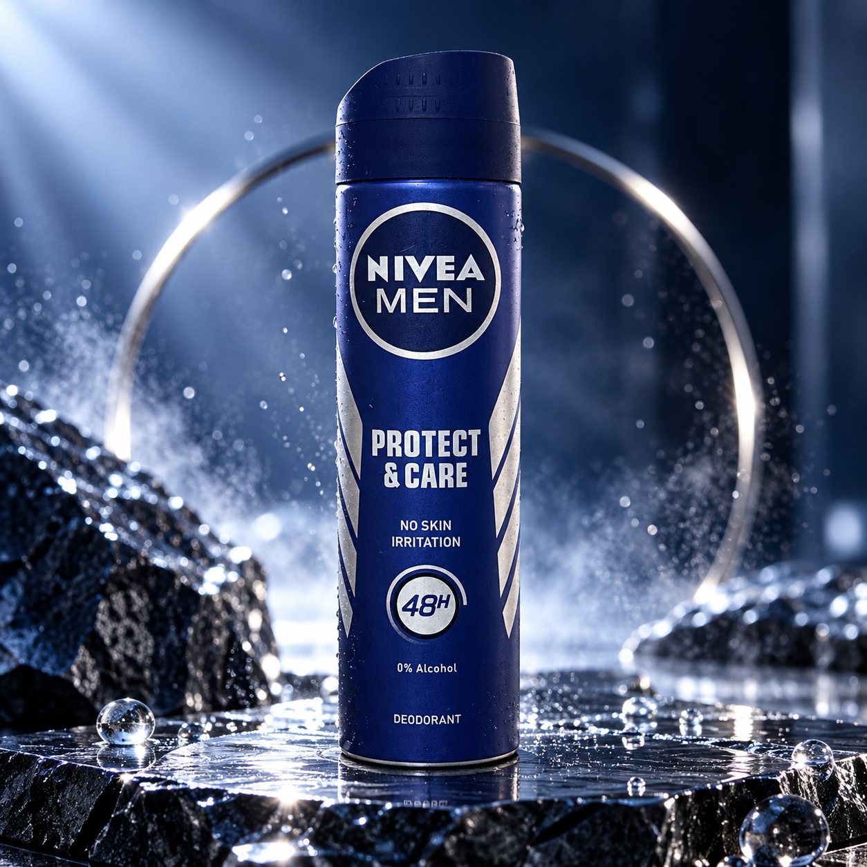 NIVEA DEO SPRAY PROTECT & CARE ANTI PERSPIRANT MALE 150ML
