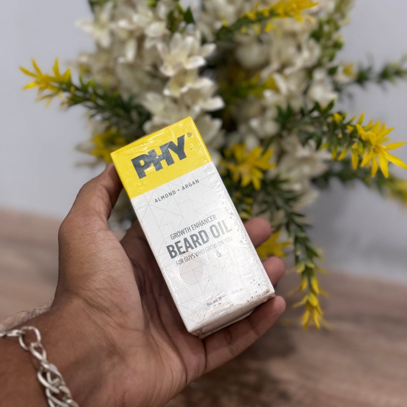 PHY Almond + Argan Beard Oil