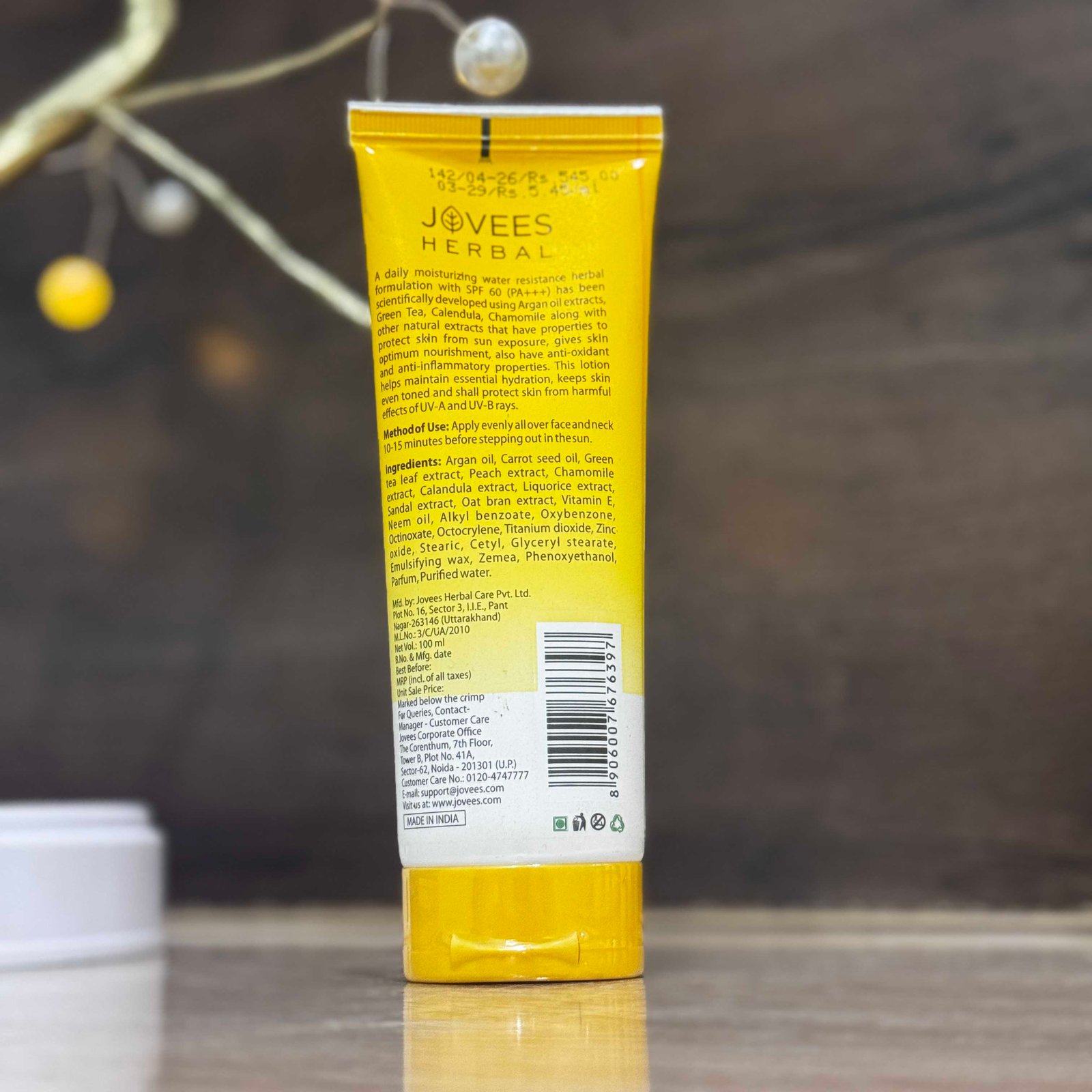 Pure Roots Sunscreen SPF 50 PA+++ UV Protection Lotion – 50 ml