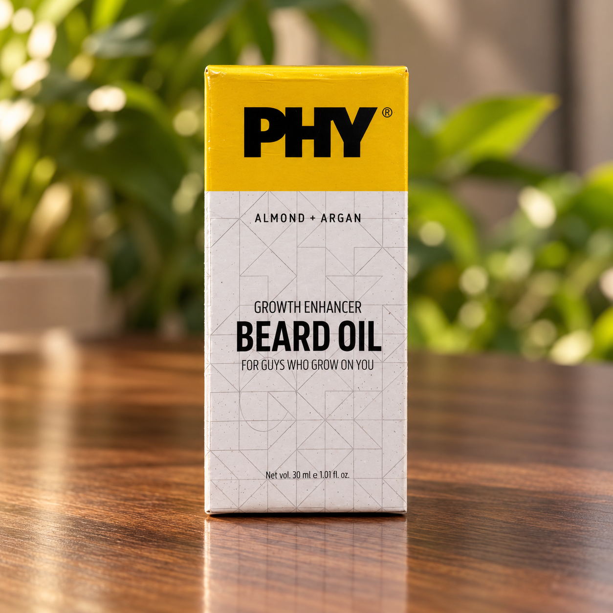 PHY Almond + Argan Beard Oil