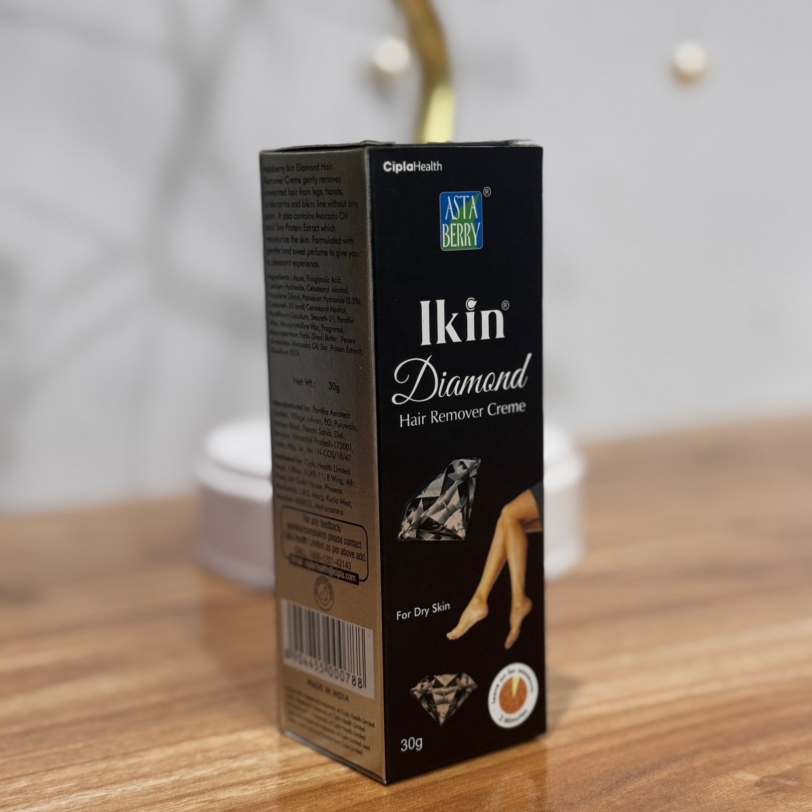 Ikin Diamond Hair Remover Cream – 30 g, Pack of 3 combo