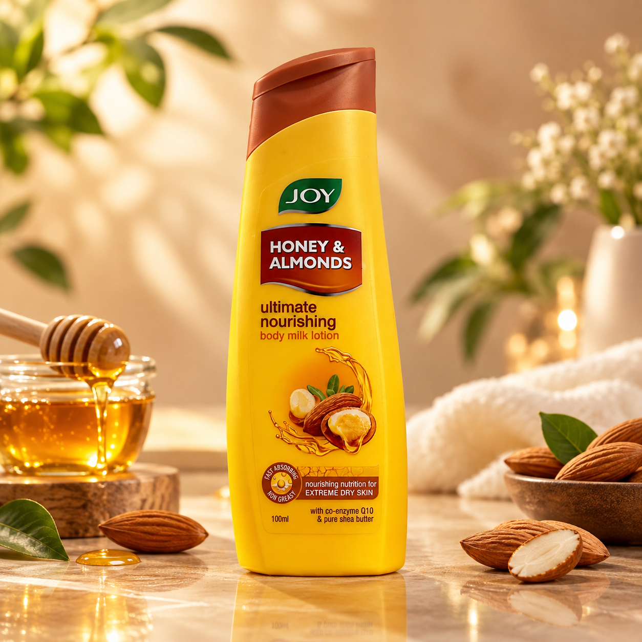 JOY Honey and Almonds Advanced Nourishing Body Lotion – 100 ml