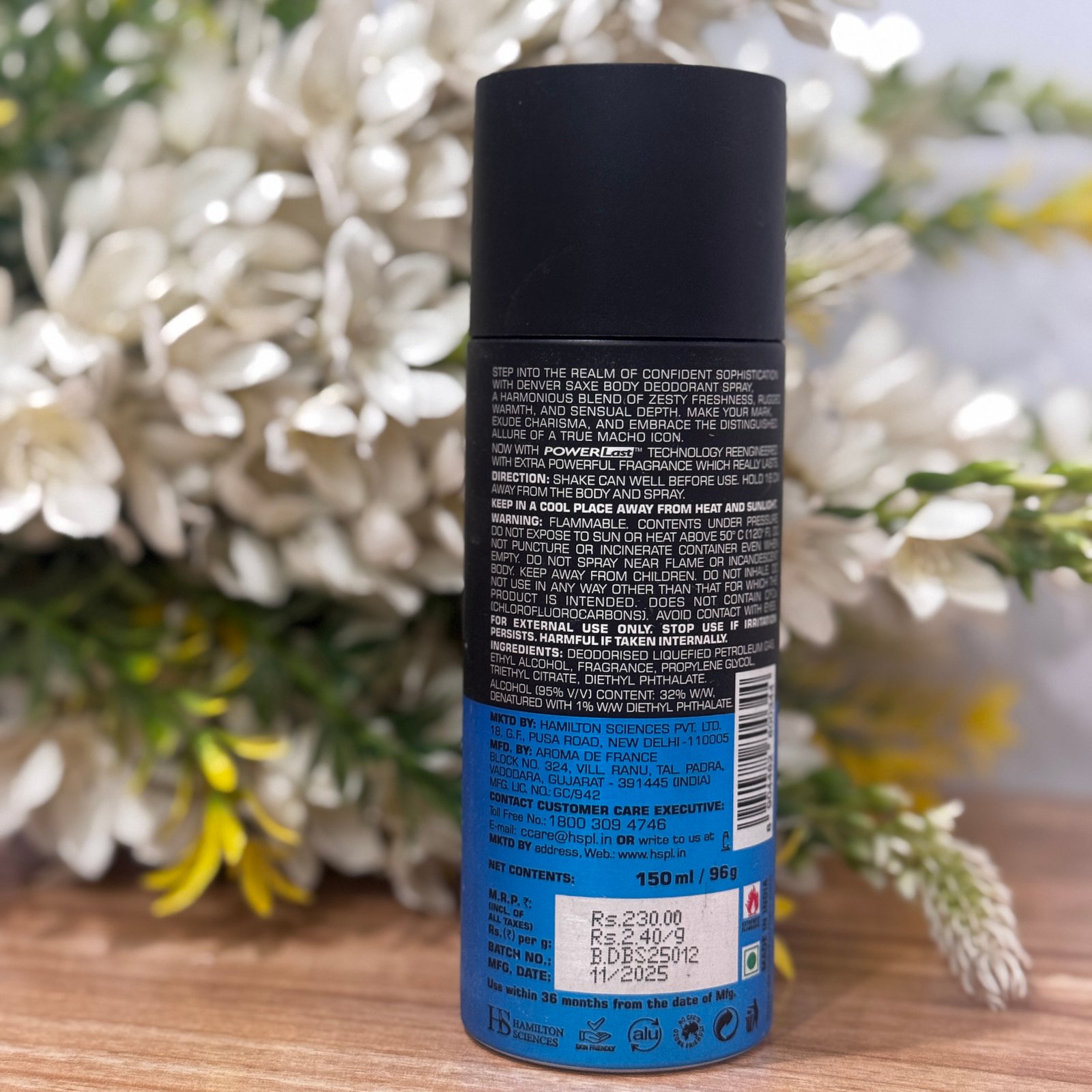 Saxe Deo 150ml Deodorant | DENVER