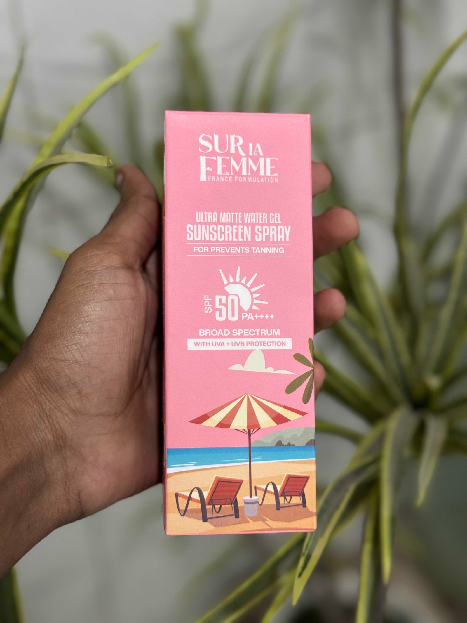 SUR LA FEMME Cool Burst UV Sunscreen Spray SPF 50 PA++++